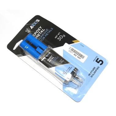 Клей для металa шприц (30гр) AXXIS Epoxy-Metal VSB-021 , артикул VSB-021.