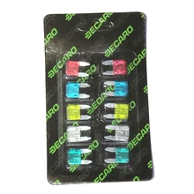 Запобіжник ножовий міні (к-т 10шт) DECARO, артикул DEC.FUSE KIT 02 Запобіжник ножовий міні (к-т 10шт) DECARO, артикул DEC.FUSE KIT 02