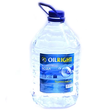 Вода дистильована (кан.5л)OilRight 5513 , артикул 5513.