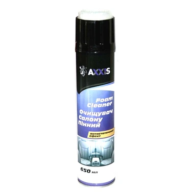 Очищувач салону пінний із щіткою (650мл) (AXXIS) , артикул AXXIS-G-5014(650).