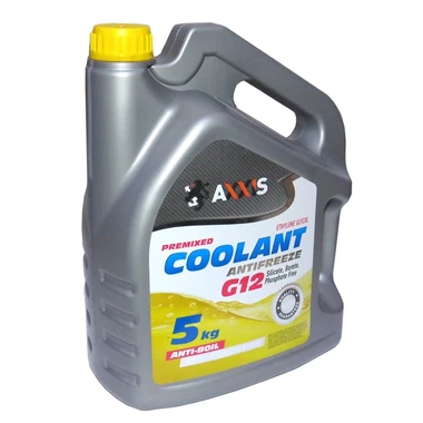 Антифриз YELLOW G12 Coolant (каністра 5кг) AXXIS УКР , артикул 48021029828.