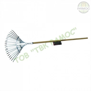 Граблі віялові 385-480 мм з держаком , артикул 3042 CM.B.