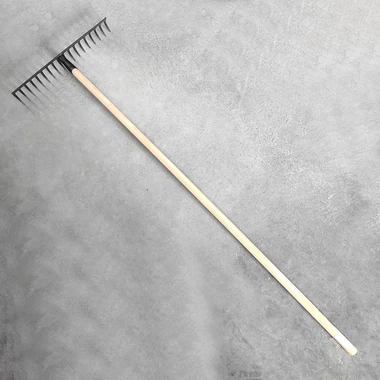 Граблі загартовані 486 мм з держаком , артикул 950-18 CM L.B.