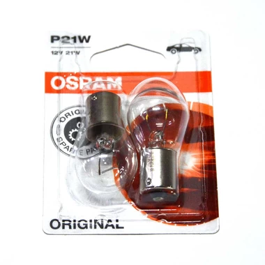 Лампа PY21W 12V 21W BA15s (к-т2шт) OSRAM 7507 , артикул 7507.