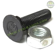 Спецболт 1199B М10х40 (10.9) з 2-ма упорами DIN11014 чорн. з гайкою Unibolt, артикул 629004013