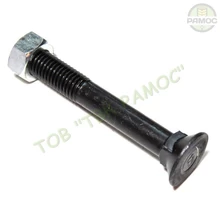 Спецболт 1199A М12х85 (12.9) потайний під квадрат DIN608 чорн. з гайкою Unibolt, артикул 63070851/366308512 Спецболт 1199A М12х85 (12.9) потайний під квадрат DIN608 чорн. з гайкою Unibolt, артикул 63070851/366308512