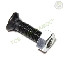 Спецболт 1199O М10х37 (8,8) напівпотайний овал DS6007 1199O чорн. з гайкою Unibolt, артикул 635603713/39510371 Спецболт 1199O М10х37 (8,8) напівпотайний овал DS6007 1199O чорн. з гайкою Unibolt, артикул 635603713/39510371