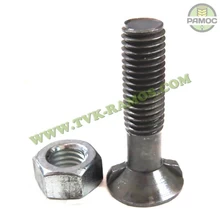 Спецболт 1199B М12х50 (10.9) з 2-ма упорами DIN11014 чорн. з гайкою 546100 Unibolt, артикул 629105012 Спецболт 1199B М12х50 (10.9) з 2-ма упорами DIN11014 чорн. з гайкою 546100 Unibolt, артикул 629105012