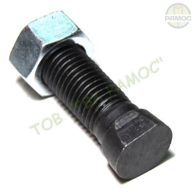 Спецболт 1199C М16х50 (12,9) з 1-м зрізом конічний чорн. з гайкою Unibolt, артикул 63490501/205605013.