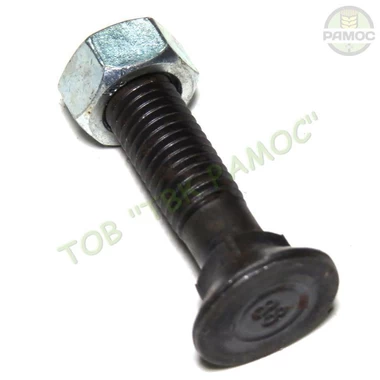 Спецболт 1199A М12х50 (8.8) потайний під квадрат з гайкою Unibolt, артикул 36610-1199A-1250.