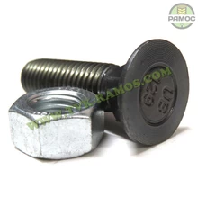 Спецболт 1199A М12х45 (12,9) потайной под квадрат DIN608 черн. с гайкой Unibolt, артикул 63070451/366304512 Спецболт 1199A М12х45 (12,9) потайной под квадрат DIN608 черн. с гайкой Unibolt, артикул 63070451/366304512
