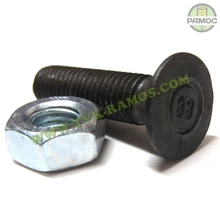 Спецболт 1199B М10х40 (8.8) з 2-ма упорами DIN11014 чорн. з гайкою Unibolt, артикул 632804013/38930401 Спецболт 1199B М10х40 (8.8) з 2-ма упорами DIN11014 чорн. з гайкою Unibolt, артикул 632804013/38930401