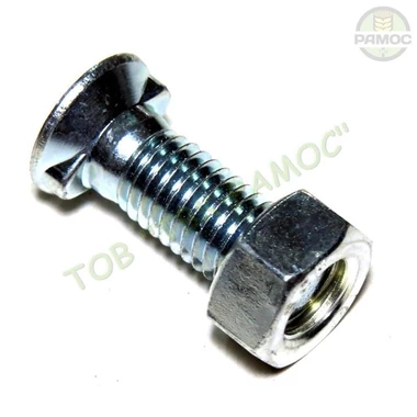 Спецболт 1199B М12х35 (8.8) з 2-ма упорами з гайкою Unibolt, артикул 15640-1199B-1235.