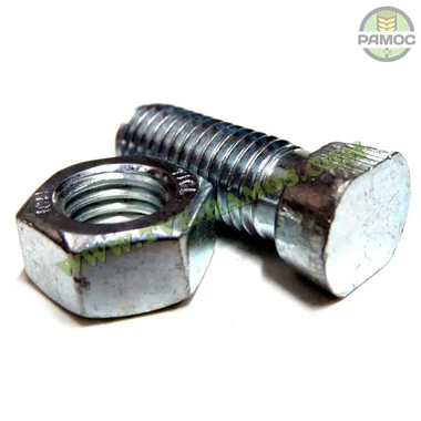 Спецболт 1199D М12х35 (12.9) з 2-ма зрізами конічний оц. з гайкою Unibolt, артикул 422803513/634103512.
