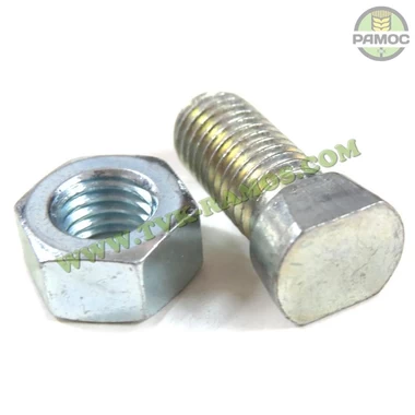 Спецболт 1199D М12х33 (12.9) з 2-ма зрізами конічний оц. з гайкою Unibolt, артикул 63420331/425703312.