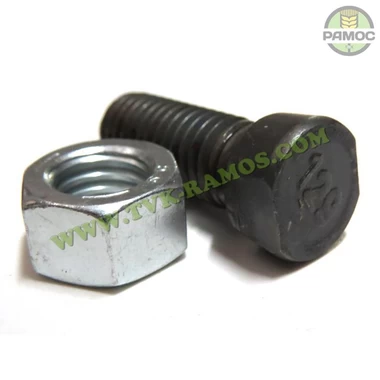 Спецболт 1199E М13х40 (12.9) 1/2UNCх40 з 2-ма зрізами конічний чорн. з гайкою ASA B18.2.2-8 Unibolt, артикул 63440401/51920401.