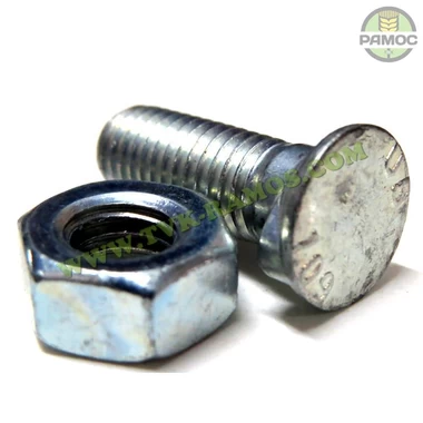 Спецболт 1199B М10х30 (10.9) з 2-ма упорами ISO5713 оц. з гайкою Unibolt, артикул 62920301.