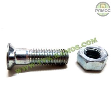 Спецболт 1199B М10х35 (10.9) з 2-ма упорами ISO5713 оц. з гайкою Unibolt, артикул 62920351.