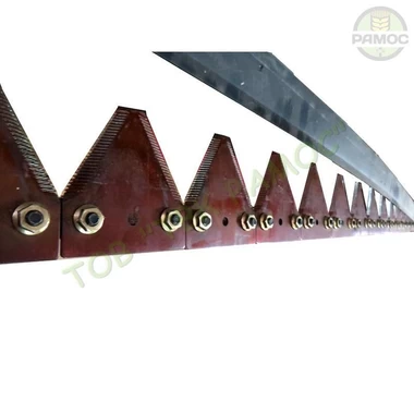Нож (коса) жатки 7.5 м на болтах к технике Клаас, артикул 670248.0P.