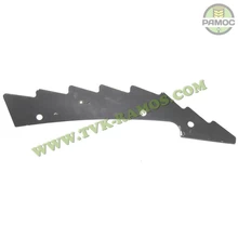 Планка ротора левая зубчатая 460х135х6 к технике Клаас, артикул 782505.1P Планка ротора левая зубчатая 460х135х6 к технике Клаас, артикул 782505.1P