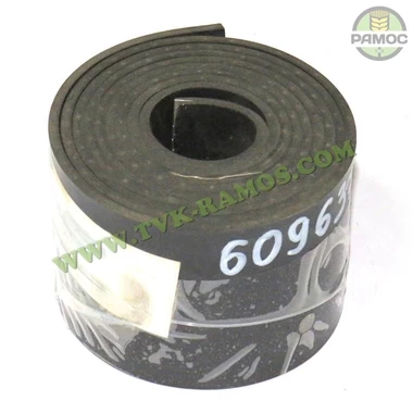 Стрічка ущільнююча 3х60х1576 до техніки Клаас, артикул 609637.0P.