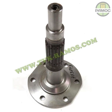 Вал D150х263 ведучий шнека жниварки до техніки Клаас, артикул 753843.0P.