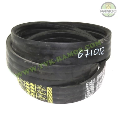 Пас 3HB BP 2450 (Gates) 980851 до техніки Клаас, артикул 671012.1P.