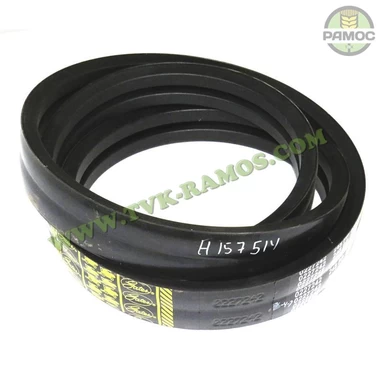 Пас 2HC BP 2570 (Gates) Z61150, Z61827, HXE15671 до техніки Джон Дір, артикул H157514.P.