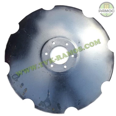 Диск ромашка D=724 мм, h=6 мм, отвір 113мм , артикул DI.RZ RM 6 1952-28MR113.