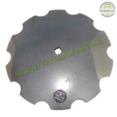 Диск ромашка D=620 мм, h=6 мм, кв.30х33 (John Deere) (Inphinium) (Bellota) , артикул GM6-1938-24MDB98 INF.
