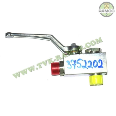 Кран шаровий HBPA 0602 M16x1,5 Zn DN6 до техніки Лемкен, артикул 3752202.
